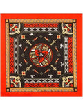 Aztec Bandanas Red W/ Dark Center by Masquerade