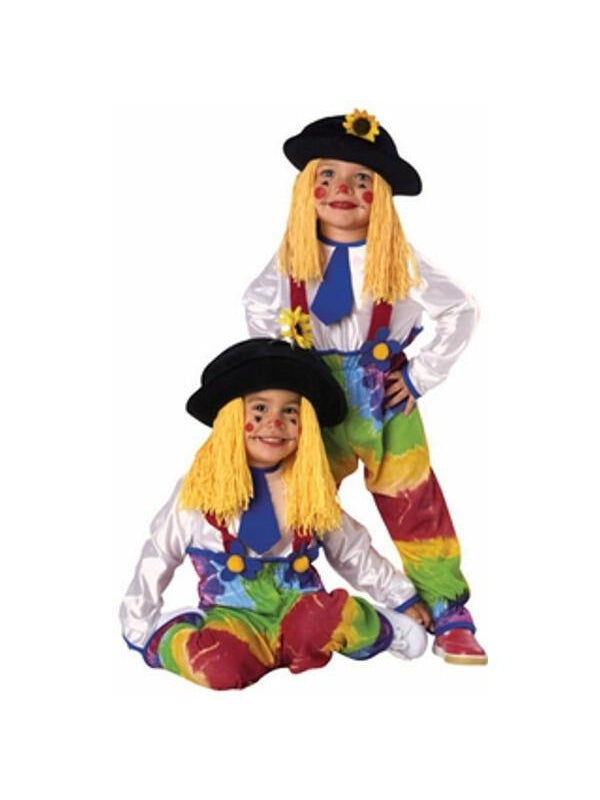 Childs Yarn Clown Costume by Masquerade