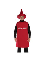 Adult Ketchup Bottle Costume by Masquerade