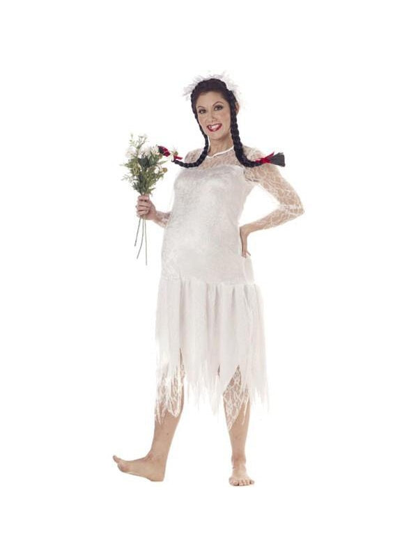 Women's Haunted Ghost Bride Halloween Costume by Masquerade