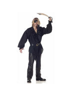 Adult Men's Black Swashbuckler Pirate Shirt by Masquerade