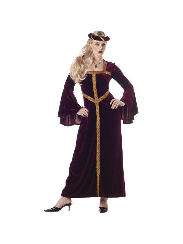 Adult Burgundy Guinevere Costume by Masquerade