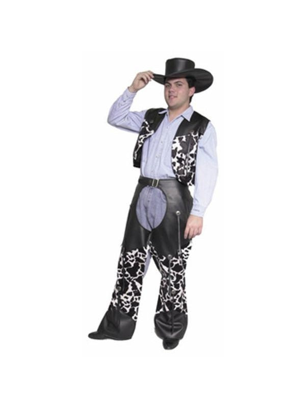Adult Black Costume Cowboy Hat by Masquerade