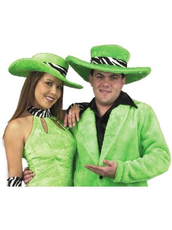 Adult Men's Fur Pimp Hat by Masquerade