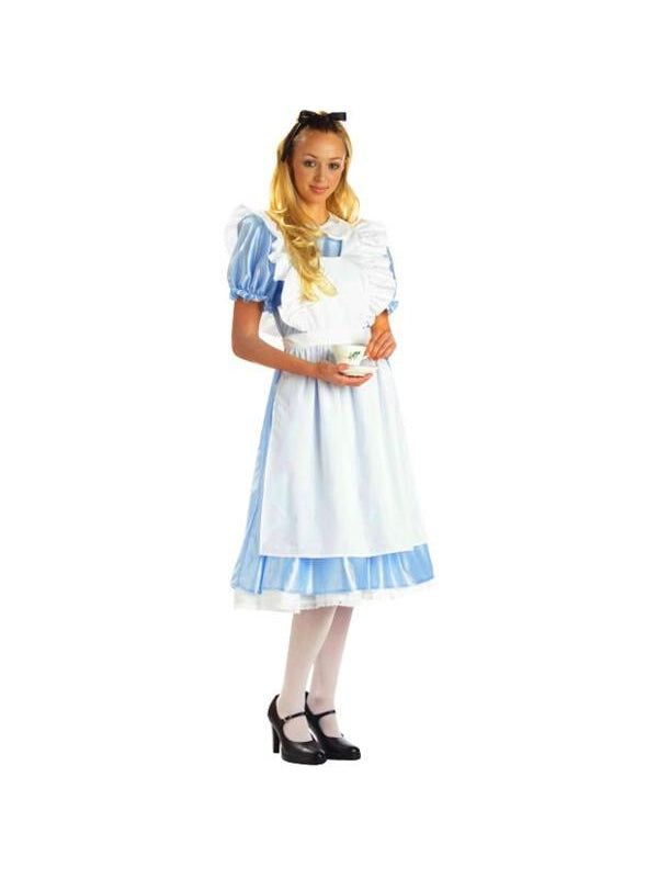 Women's Alice in Wonderland Halloween Costume (Junior Sizes) by Masquerade