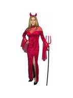 Adult Red Devil Dress Costume by Masquerade