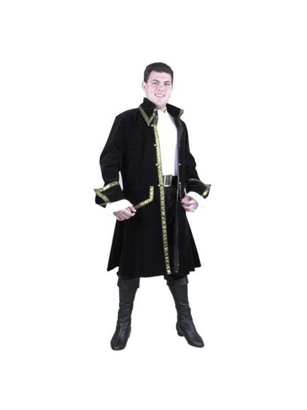 Adult Leather Pirate Captain Costume by Masquerade