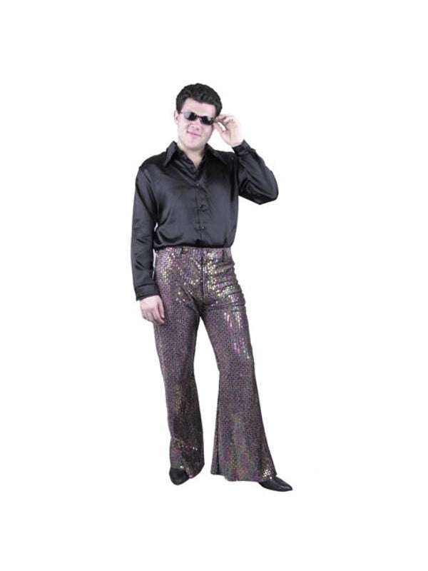 Adult Men's Sequin Disco Pants by Masquerade