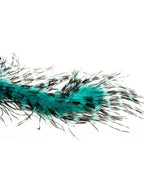 Jade/Black Ostrich Feather Boa by Masquerade