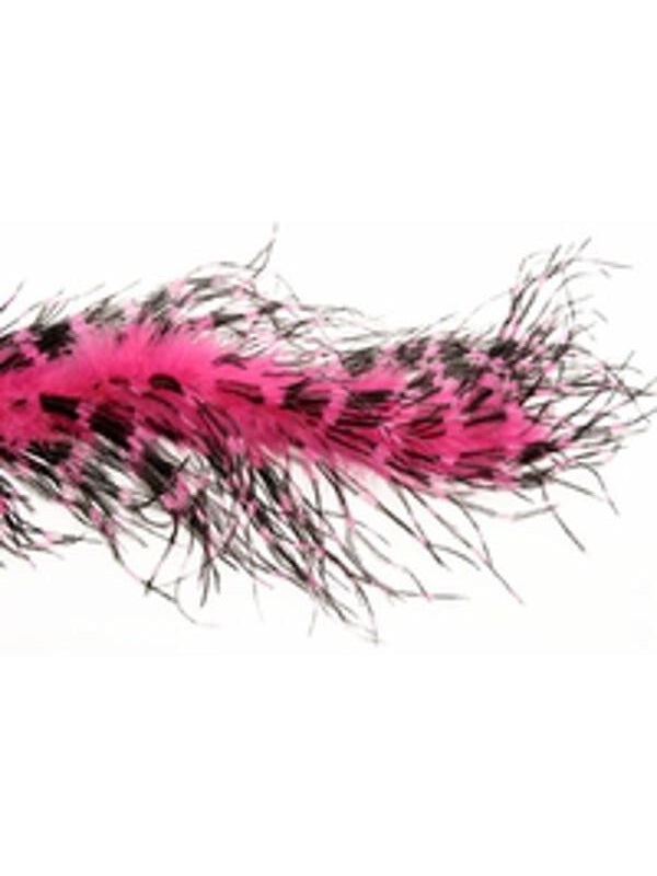 Pink/Black Ostrich Feather Boa by Masquerade