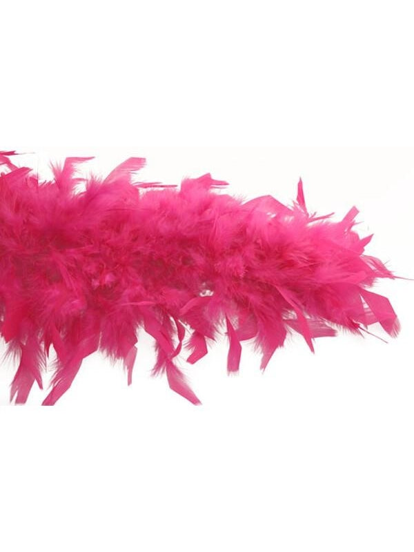 Pink Turkey Feather Boa by Masquerade