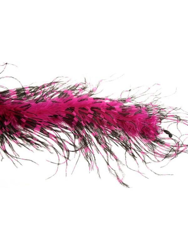 Plum/Black Ostrich Feather Boa by Masquerade
