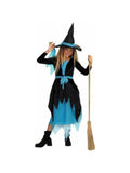 Child Large Turquoise Witch Costume by Masquerade