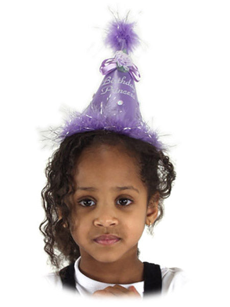 Child's Lavender Birthday Princess Hat by Masquerade