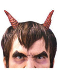 Adult Mini Red Devil Costume Horns by Masquerade