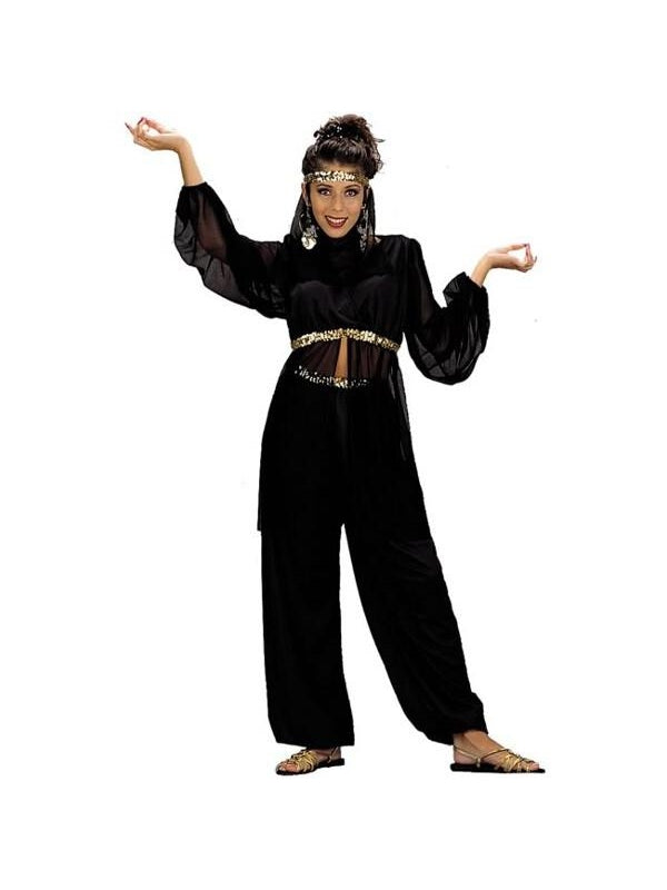 Women's Midnight Belly Dancer Halloween Costume by Masquerade