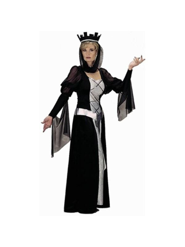 Adult Black Queen Costume by Masquerade