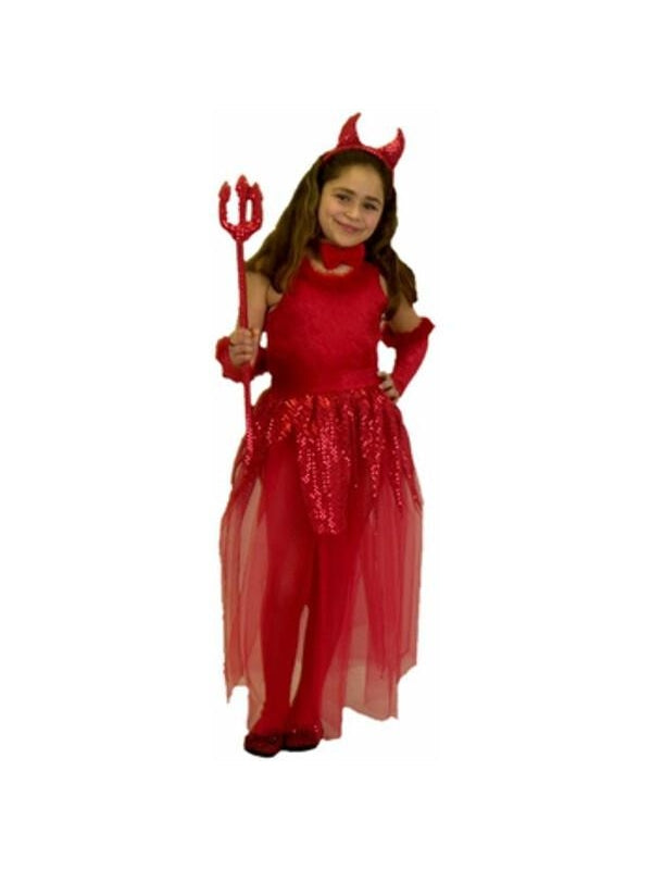 Childs Devil Girl Costume by Masquerade