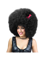 Adult Super Large Black Afro Wig by Masquerade