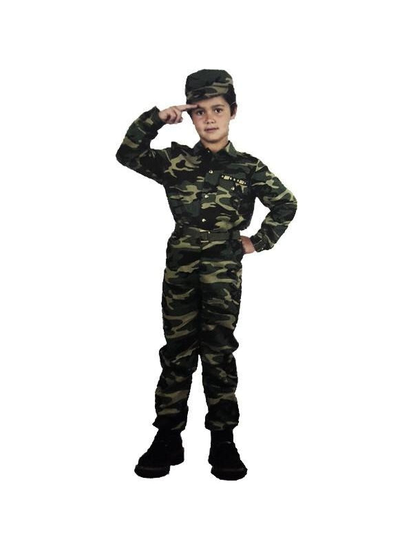 Child GI Fatigue Costume by Masquerade