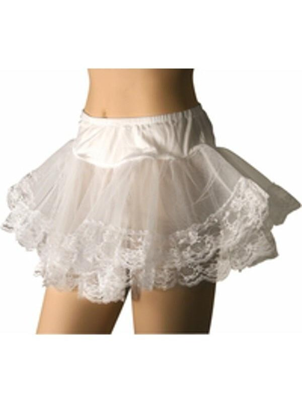 Adult White Slip Petticoat by Masquerade