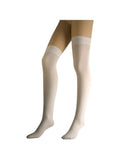 White Thigh High Stockings by Masquerade