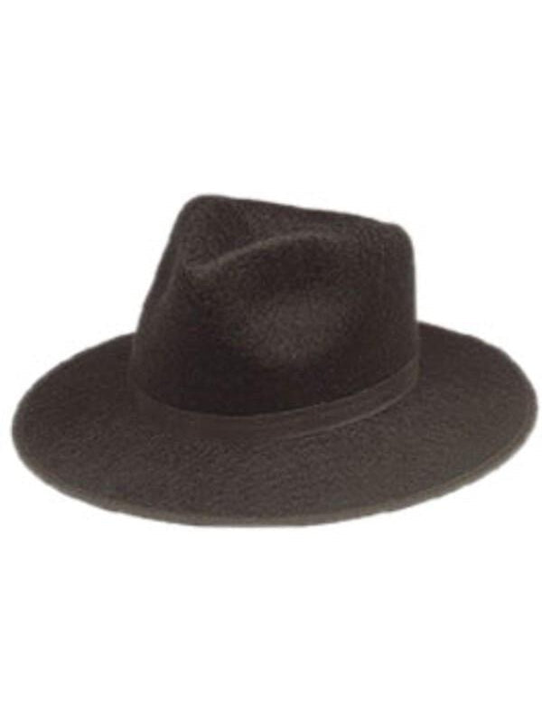 Black Gangster Hat by Masquerade