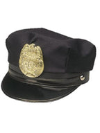 Police Hat With Badge by Masquerade