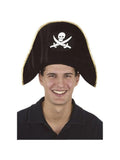 Black Velvet Pirate Hat