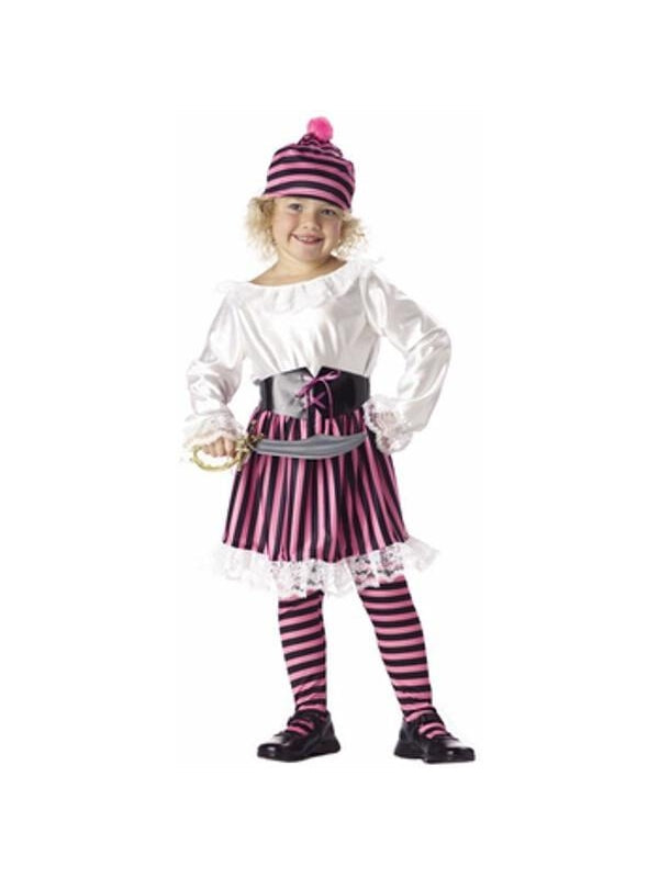 Toddler Little Girl Pirate Costume by Masquerade