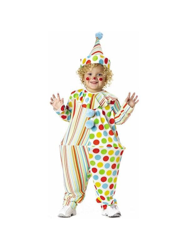 Toddler Hooped Clown Costume by Masquerade