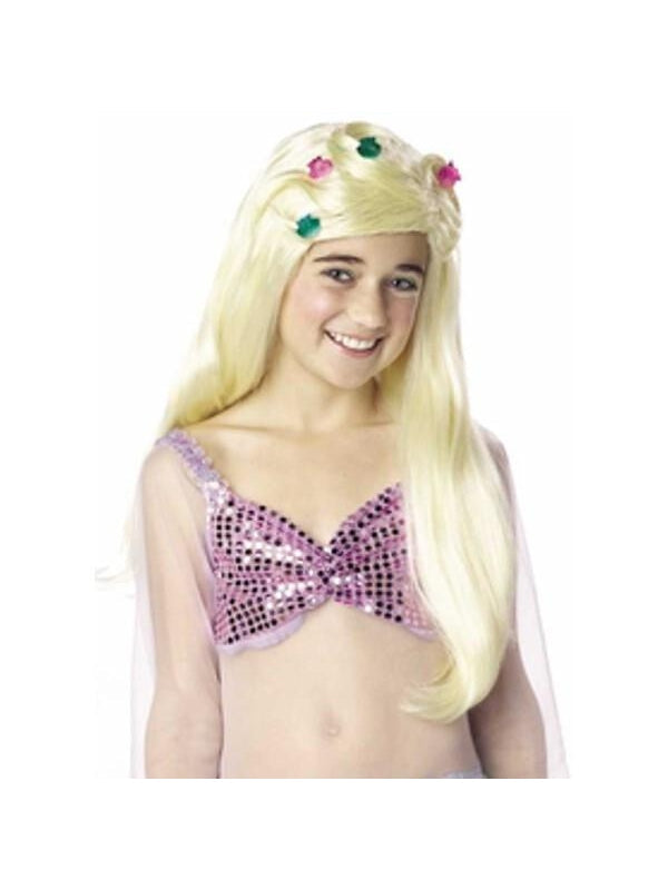 Childs Little Mermaid Costume Wig by Masquerade