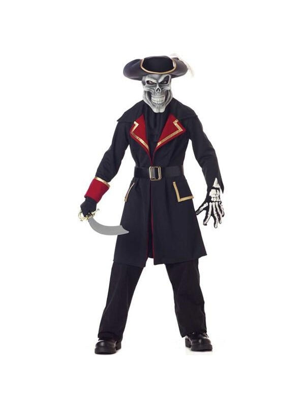Child's Captain Scurvy Skull Pirate Costume by Masquerade