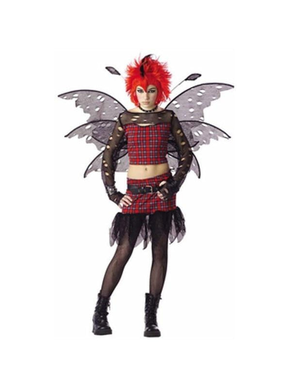 Women's Punk Fairy Halloween Costume (Junior Sizes) by Masquerade