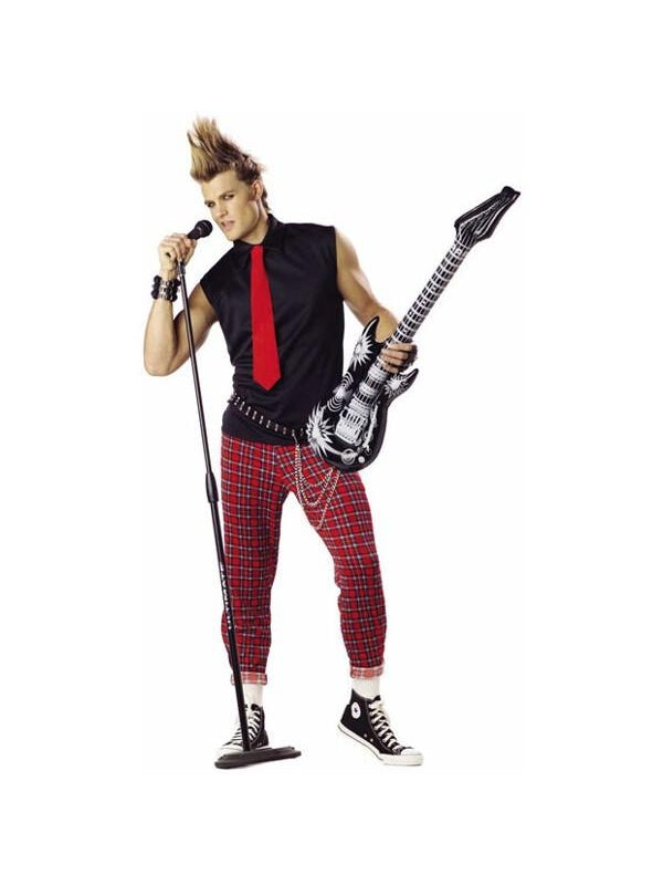 Adult Punk Rock Singer Costume by Masquerade