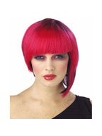 Women's Fuchsia Neo Punk Wig by Masquerade