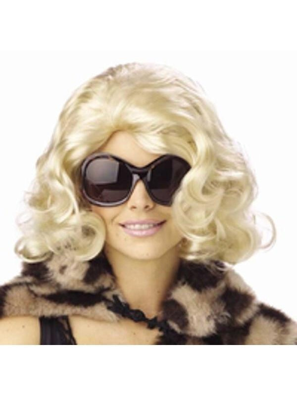 Jet Set Blonde Jessica Wig by Masquerade