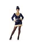 Adult Deluxe Airline Stewardess Costume by Masquerade