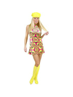 Adult Psychedelic Go Go Girl Costume by Masquerade