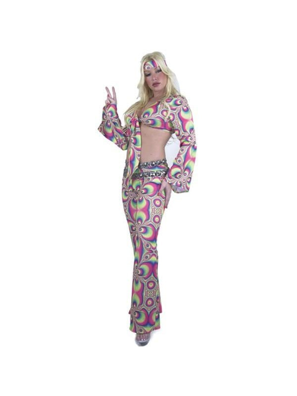 Adult 60's Psychedelic Hippie Costume by Masquerade