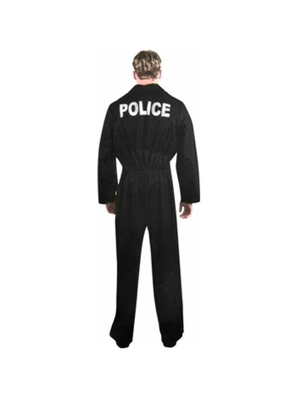 Adult Police Uniform Jumpsuit Costume by Masquerade