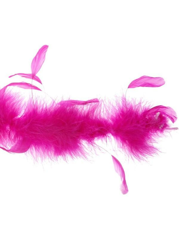 Fuscia Marabou Solid Boa by Masquerade