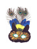 Adult Colorful Cat Eye Mask by Masquerade