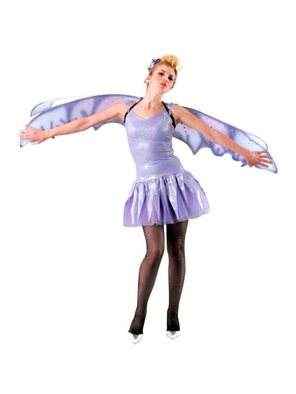 Adult Purple Nymph Costume Wings by Masquerade