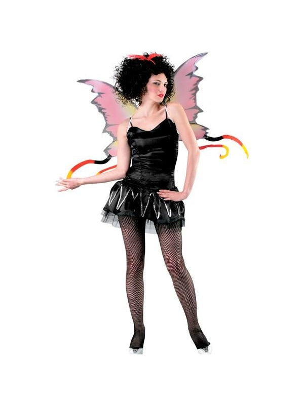 Adult Red & Yellow Costume Wings by Masquerade
