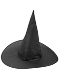 Adult Black Witch Hat by Masquerade
