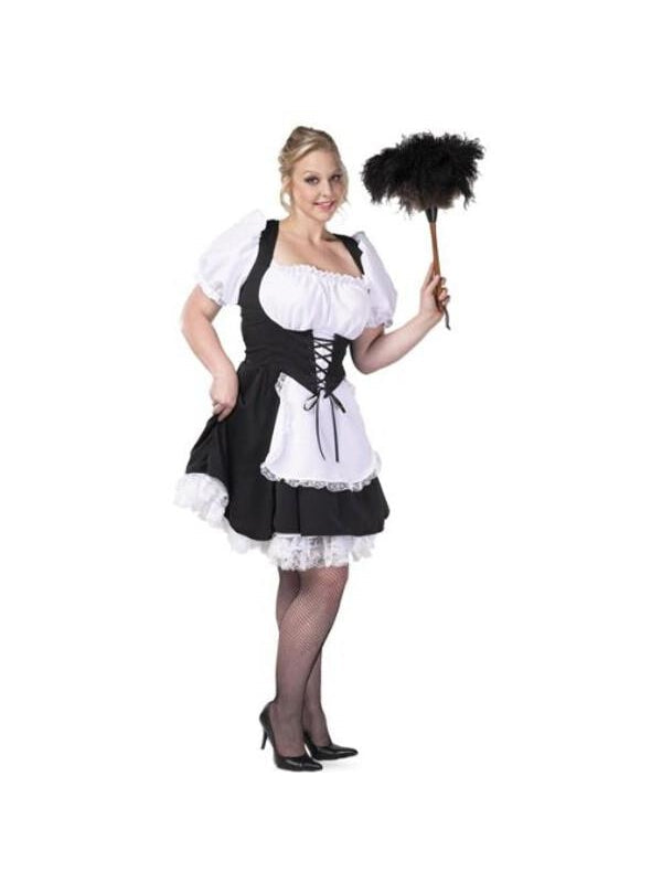 Adult Plus Size Chambermaid Costume by Masquerade