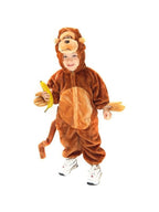 Toddler Plush Monkey Costume by Masquerade