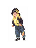 Toddler Scarecrow Halloween Costume with Sunflower Hat by Masquerade