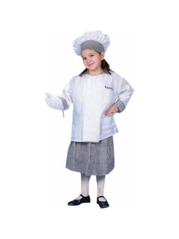 Child's Girl Chef Costume by Masquerade
